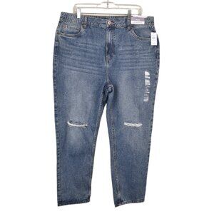 NWT Bluenotes 90's High Rise Mom Jean Size 16